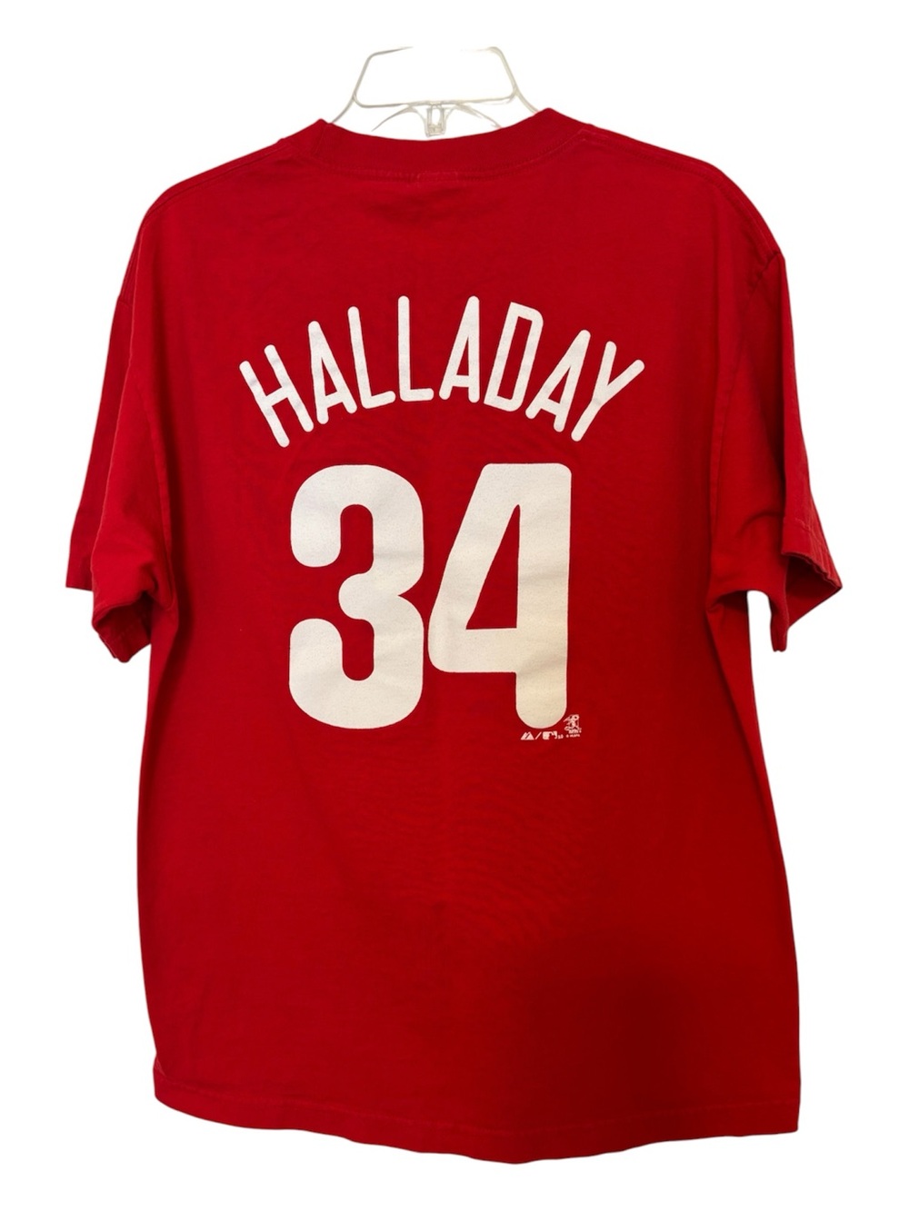 PHILLIES Roy Halladay 34 Tee Shirt Large